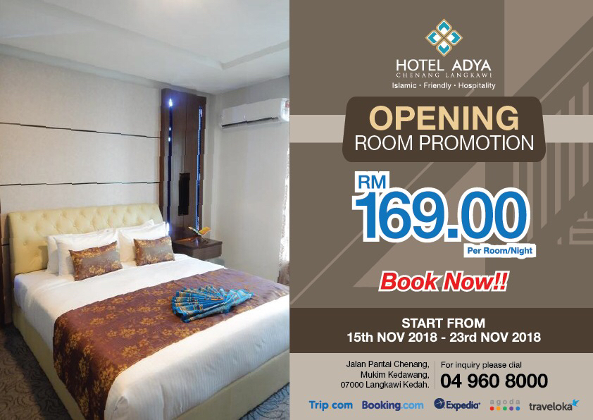 Hotel Adya Chenang, Langkawi Grand Opening