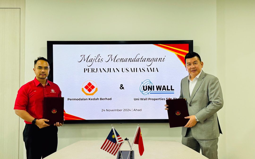 Majlis Menandatangani Memorandum Persefehaman (MoU) antara PKB & Uni Wall Properties Sdn Bhd