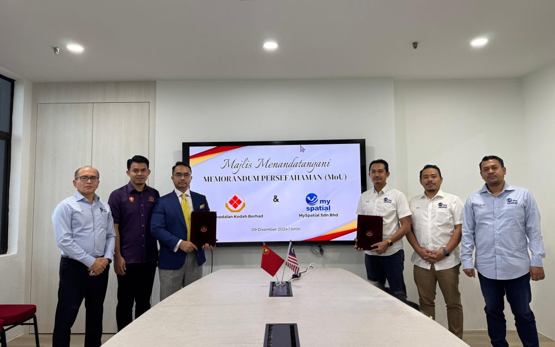 Majlis Menandatangani Memorandum Persefahaman (MoU) antara PKB dan MySpatial Sdn Bhd